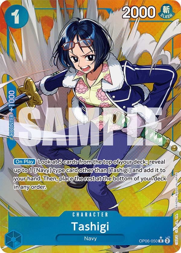 Tashigi · OP06-050 · Alt Art