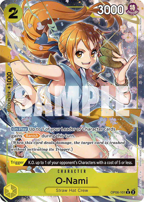 O-Nami · OP06-101 · Alt Art