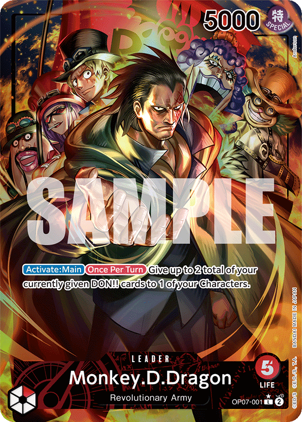 Monkey.D.Dragon · OP07-001 · Parallel