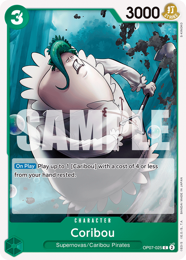 Coribou · OP07-025