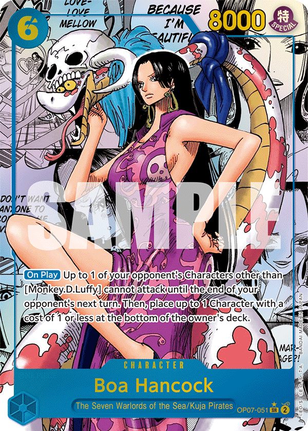Boa Hancock(Manga) · OP07-051 · Manga Rare