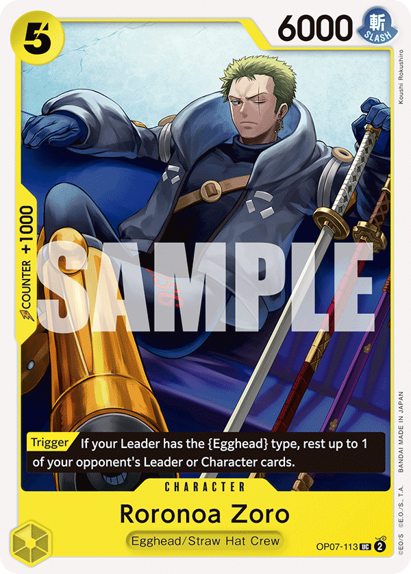 Roronoa Zoro · OP07-113