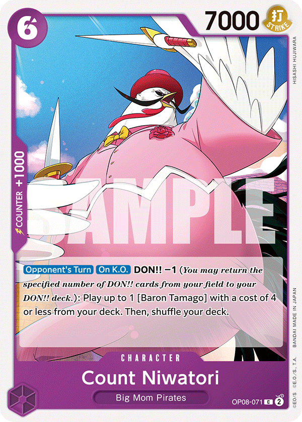 Count Niwatori · OP08-071