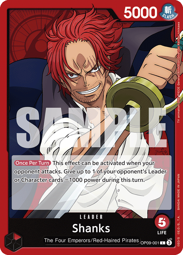 Shanks · OP09-001