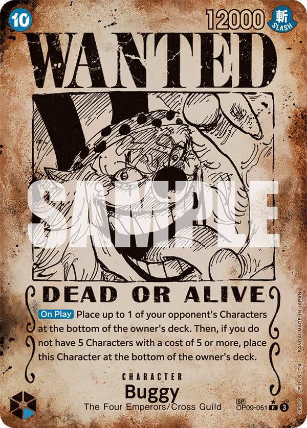 Buggy(Wanted Poster)