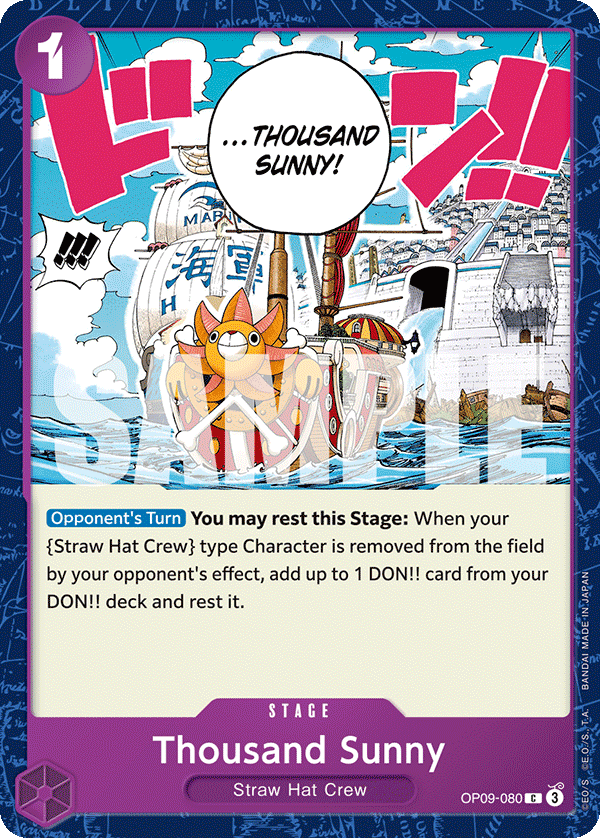 Thousand Sunny · OP09-080