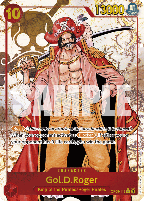 Gol.D.Roger · OP09-118 · Alt Art