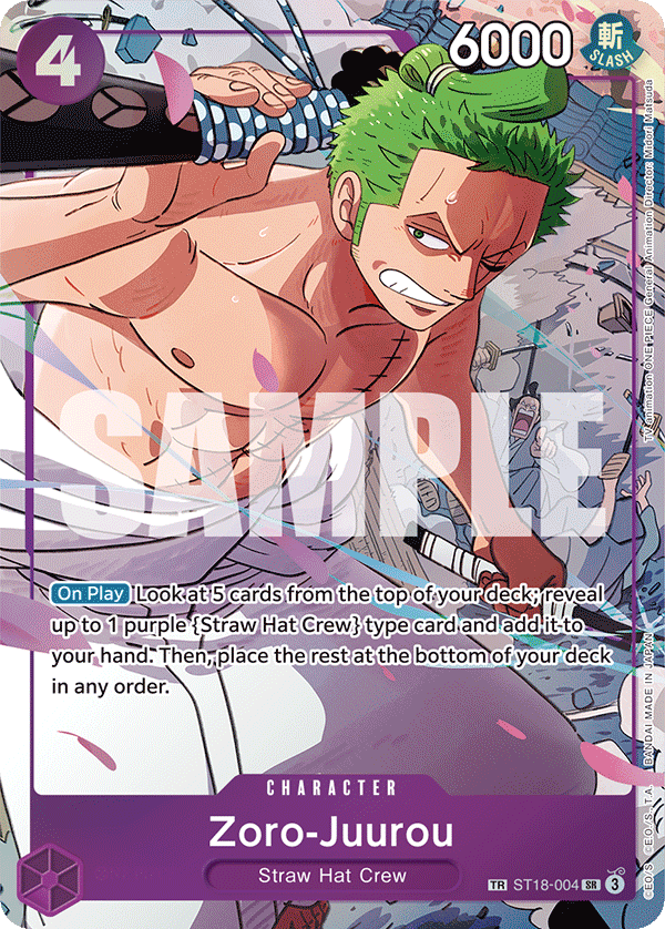 Zoro-Juurou (ST18-004) · ST18-004