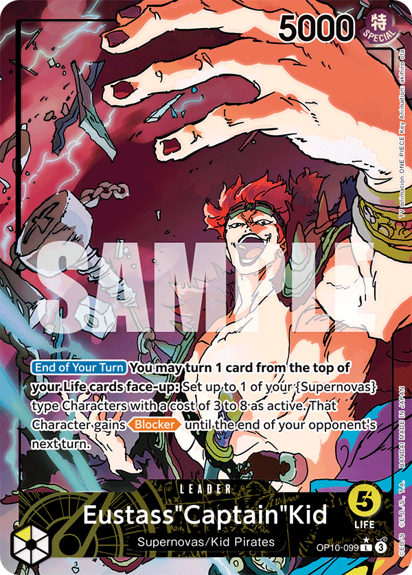 Eustass"Captain"Kid · OP10-099 · Parallel