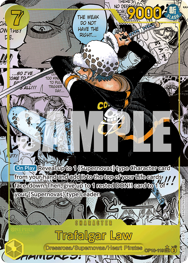 Trafalgar Law · OP10-119 · Manga Rare
