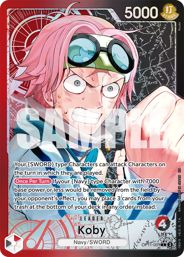 Koby · OP11-001 · Alt Art