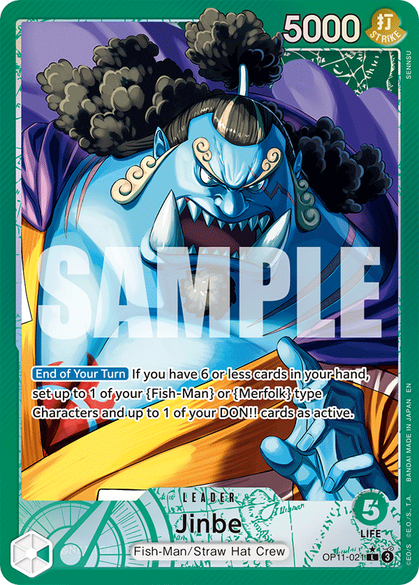 Jinbe · OP11-021 · Alt Art