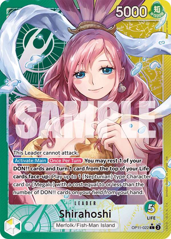 Shirahoshi · OP11-022 · Alt Art