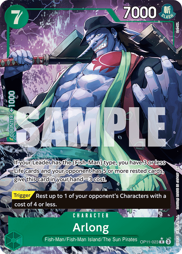 Arlong · OP11-023 · Alt Art