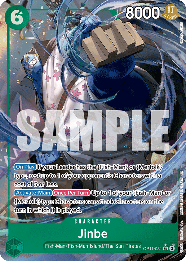 Jinbe · OP11-031 · Alt Art