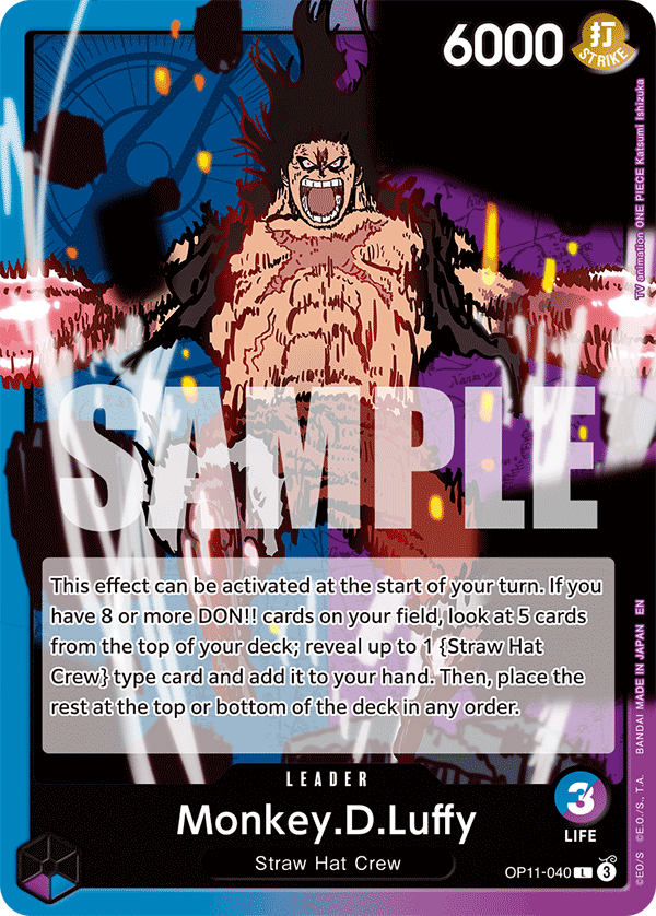 Monkey.D.Luffy · OP11-040