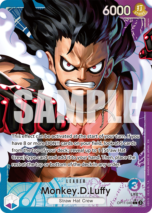 Monkey.D.Luffy · OP11-040 · Alt Art