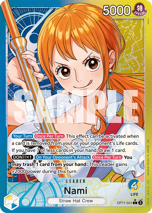 Nami · OP11-041 · Alt Art
