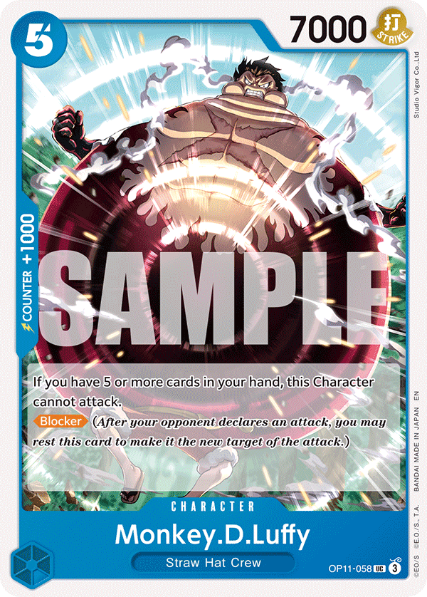 Monkey.D.Luffy · OP11-058