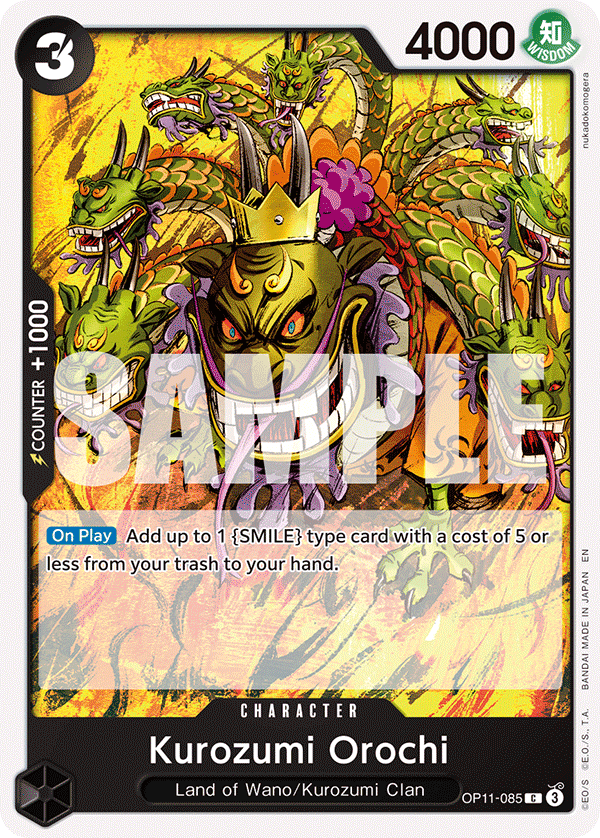 Kurozumi Orochi · OP11-085