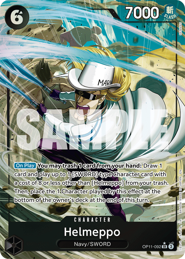 Helmeppo · OP11-092 · Alt Art