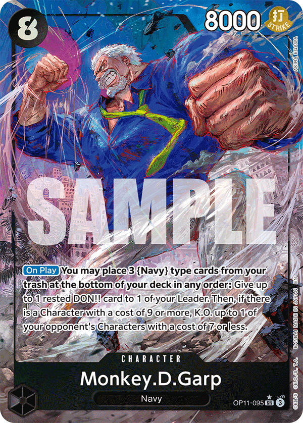 Monkey.D.Garp · OP11-095 · Alt Art