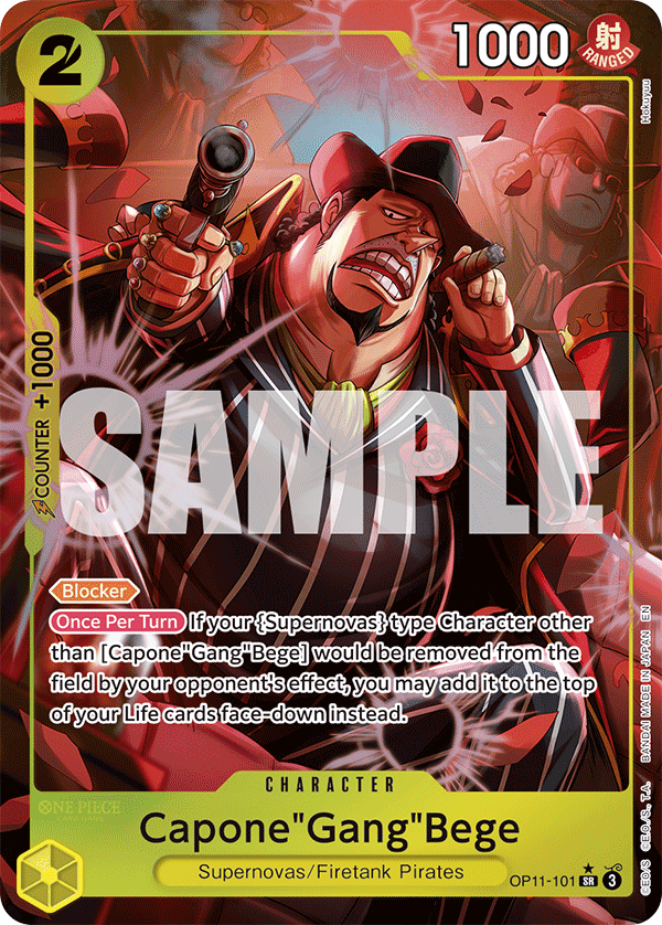 Capone"Gang"Bege · OP11-101 · Alt Art