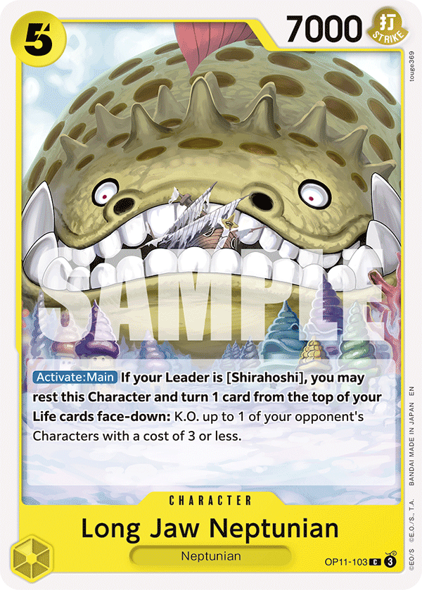 Long-Jaw Neptunian · OP11-103