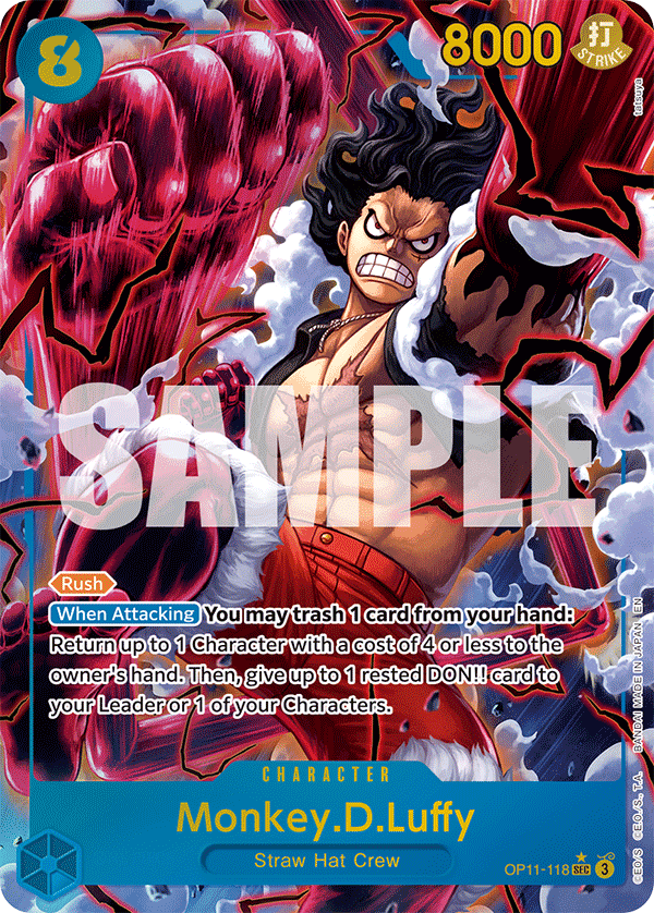 Monkey.D.Luffy · OP11-118 · Alt Art
