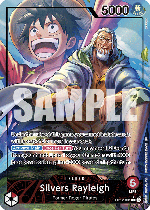 Silvers Rayleigh · OP12-001 · Alt Art