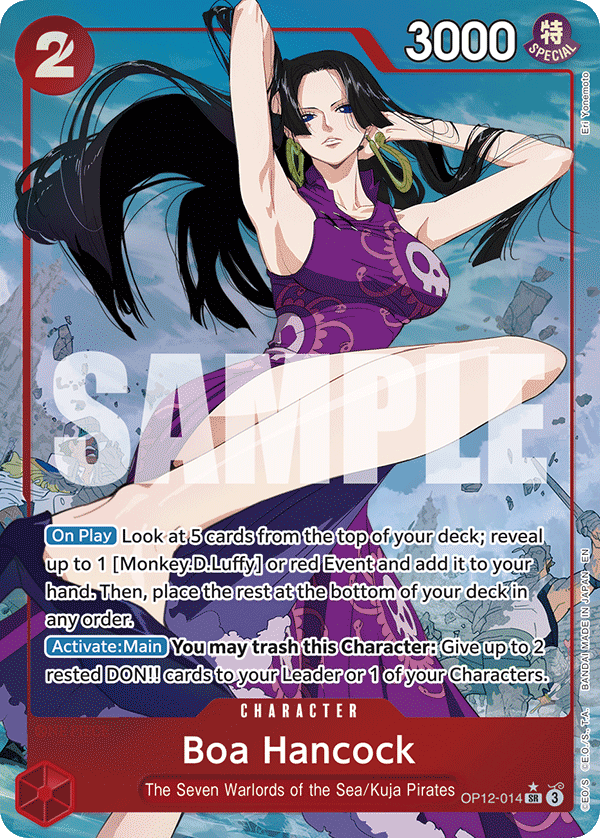 Boa Hancock · OP12-014 · Alt Art