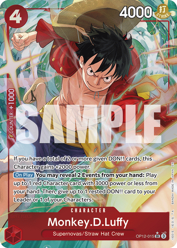 Monkey.D.Luffy · OP12-015 · Alt Art