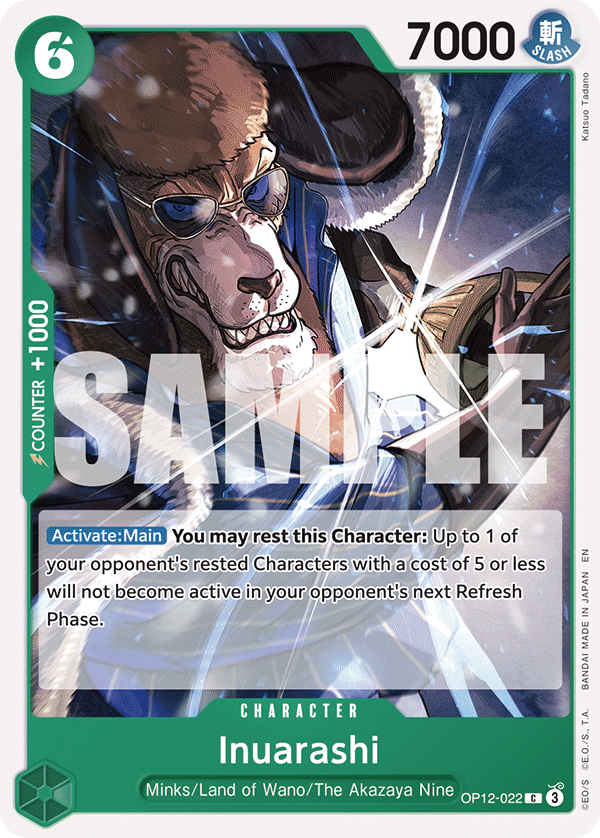 Inuarashi · OP12-022