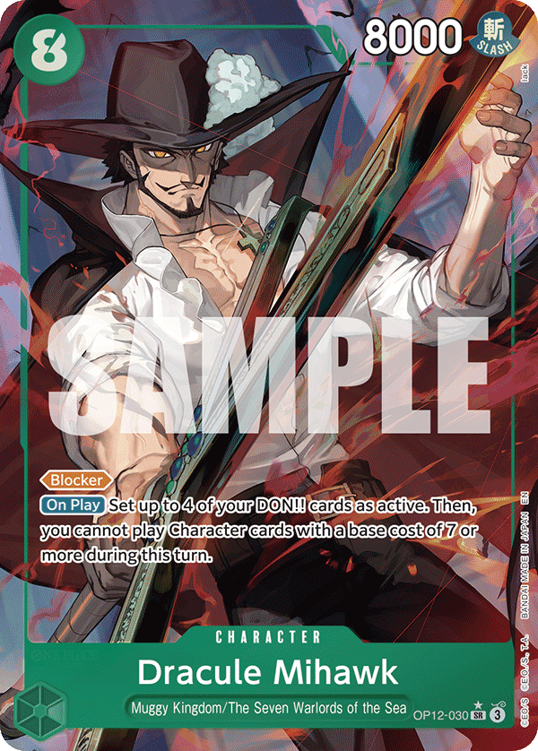 Dracule Mihawk · OP12-030 · Alt Art