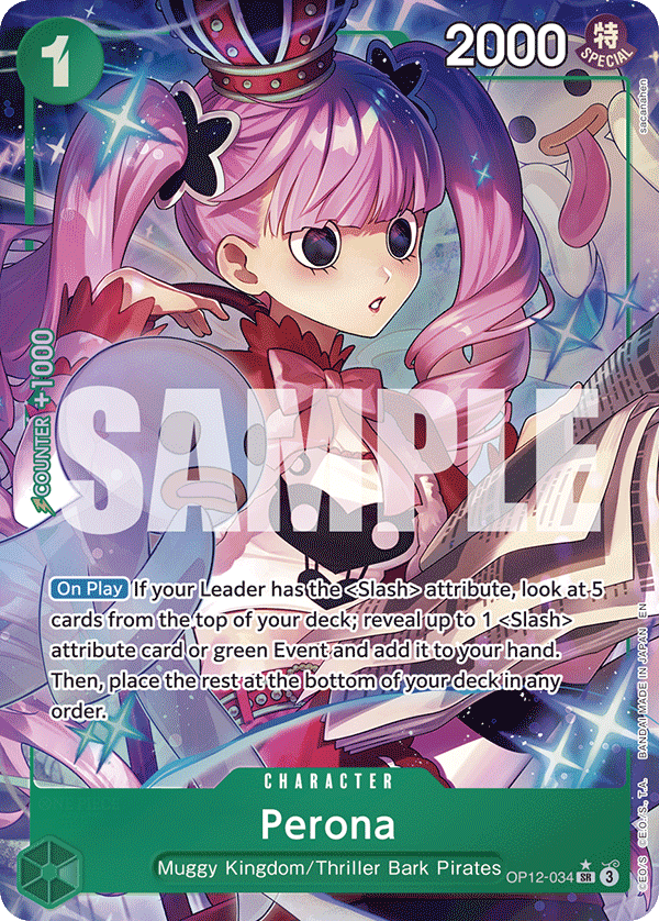 Perona · OP12-034 · Alt Art
