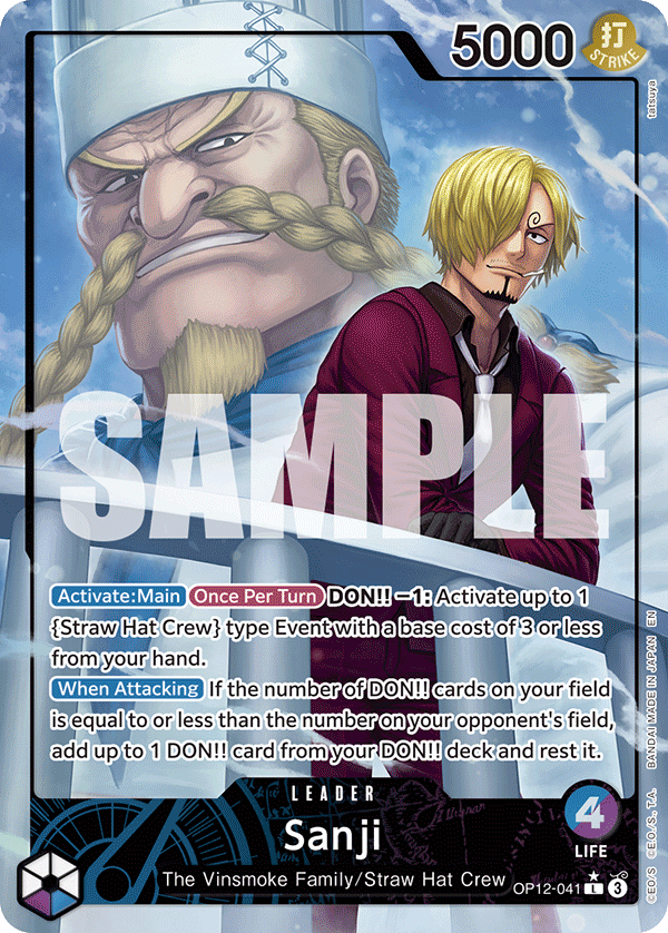 Sanji · OP12-041 · Alt Art