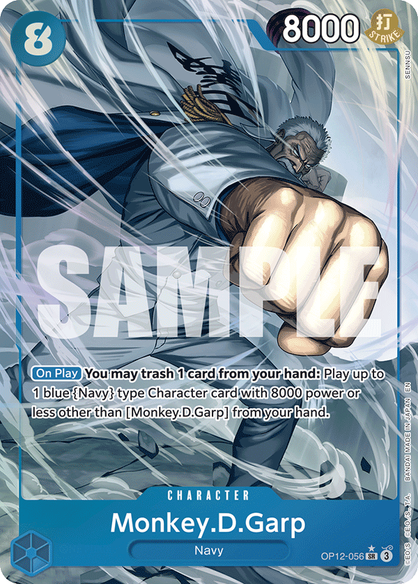 Monkey.D.Garp · OP12-056 · Alt Art