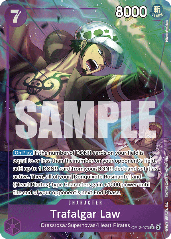 Trafalgar Law · OP12-073 · Alt Art