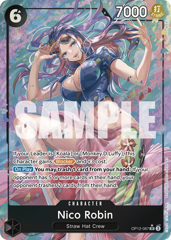 Nico Robin · OP12-087 · Alt Art