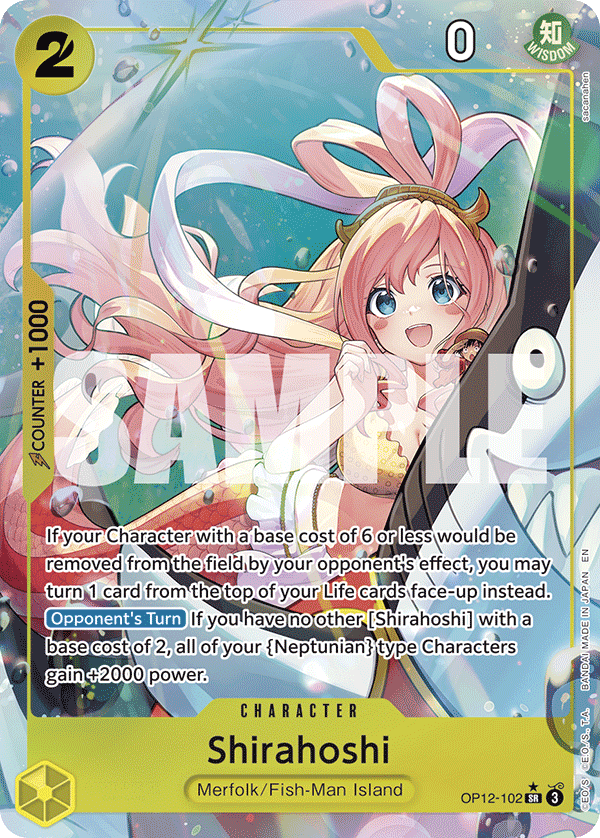 Shirahoshi · OP12-102 · Alt Art