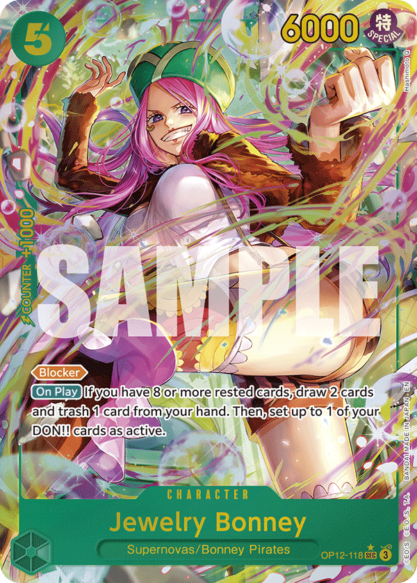 Jewelry Bonney · OP12-118 · Alt Art