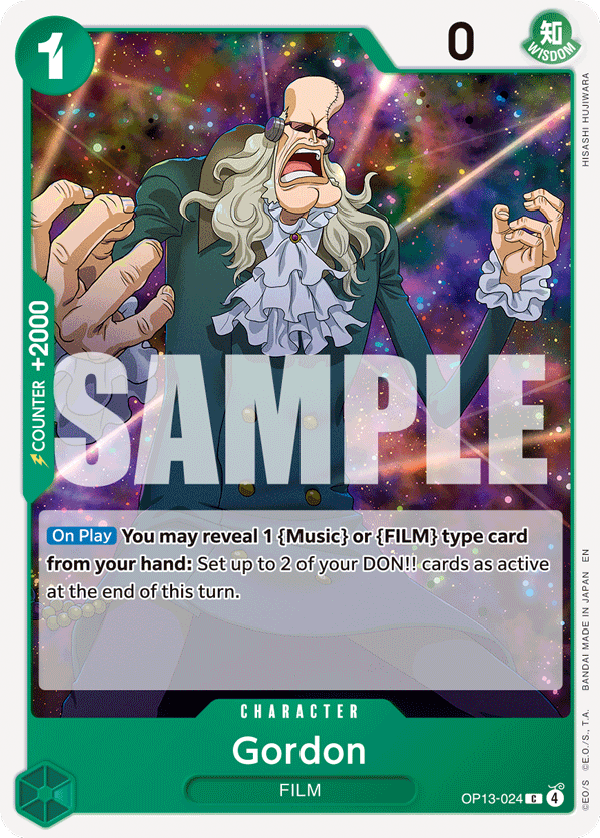Gordon · OP13-024