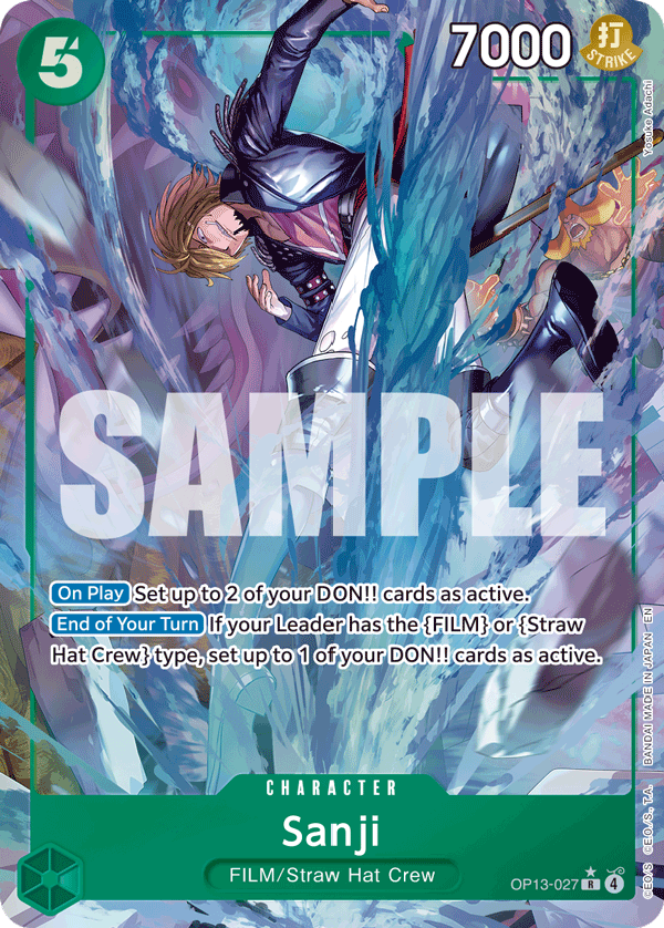 Sanji · OP13-027 · Alt Art