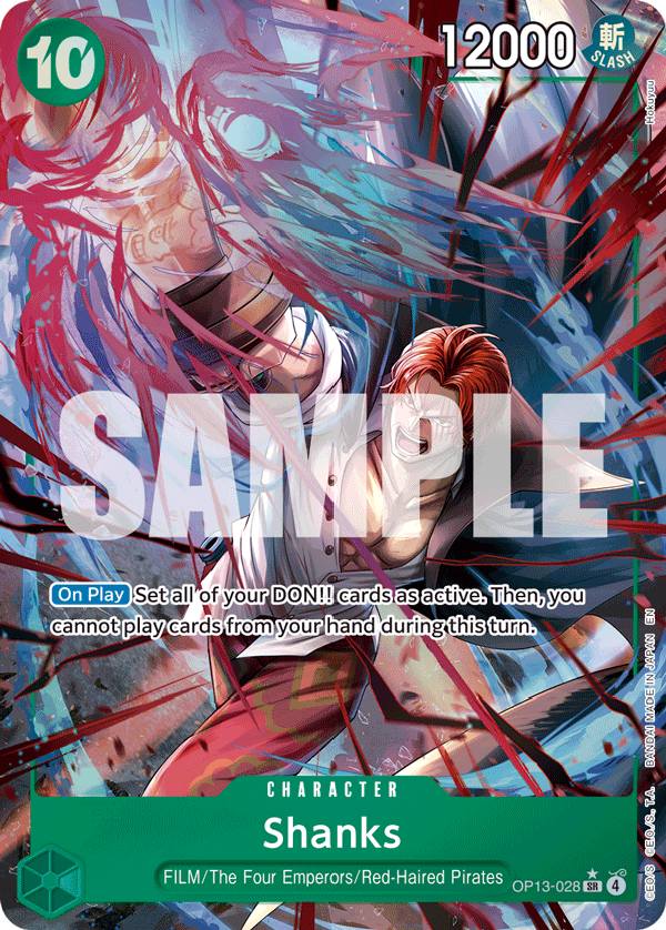 Shanks · OP13-028 · Alt Art