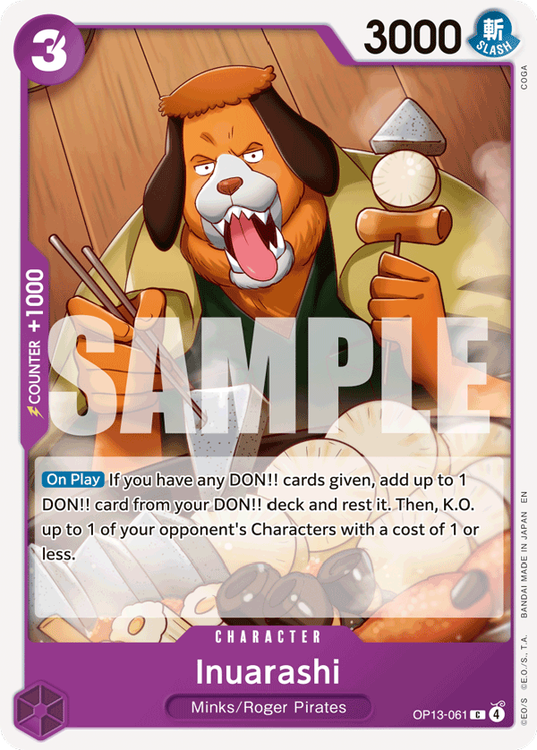 Inuarashi · OP13-061