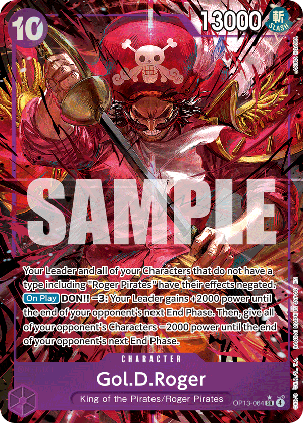 Gol.D.Roger · OP13-064 · Alt Art