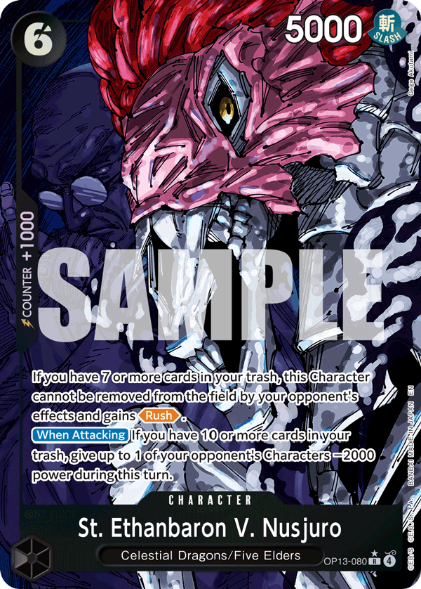 St. Ethanbaron V. Nusjuro · OP13-080 · Alt Art