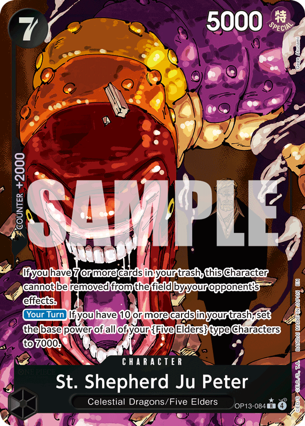 St. Shepherd Ju Peter · OP13-084 · Alt Art