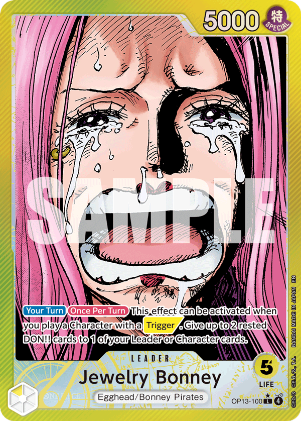 Jewelry Bonney · OP13-100 · Alt Art
