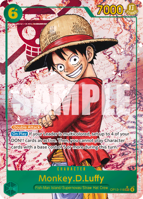 Monkey.D.Luffy · OP13-118 · Parallel